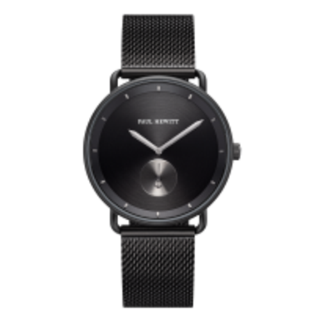 Watch Breakwater Black Sunray Black Gun Metal Mesh Black