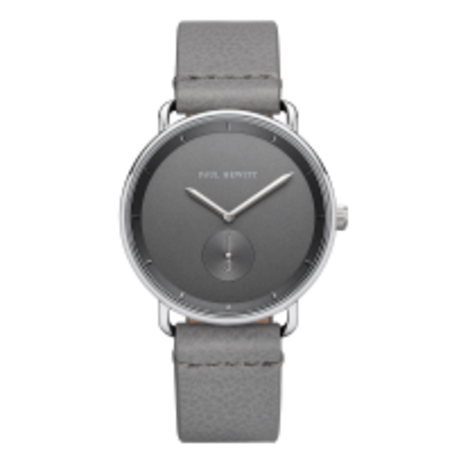 Watch Breakwater Iron Grey Silver Leather Light Grey PH-BW-S-IG-58