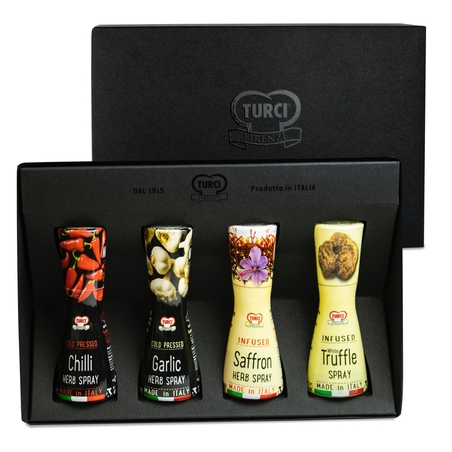 turci firenze רביעיית ספריי תבלין במארז מהודר