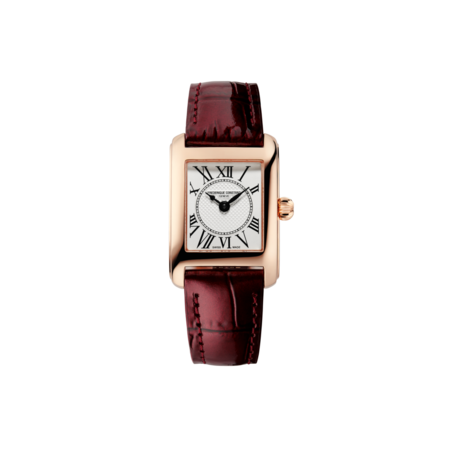 שעון Frederique CLASSICS CARRÉE LADIES  - Burgundy