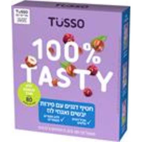 חטיף דגנים עם פירות יבשים ואגוזי לוז