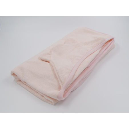 מגבות 100% במבוק אורגני| ורוד בייבי