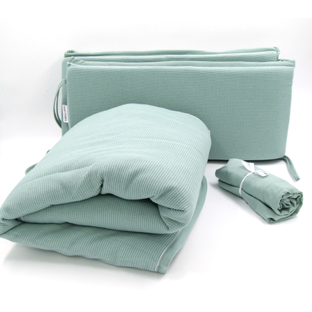 סט מלא לעריסה | ג'רסי וופל אוקיינוס