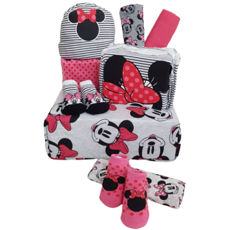 מתנה להולדת הבת - מיני מאוס ורוד