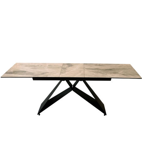 פינת אוכל דגם ניהאן קרמיקה - אפור מבריק