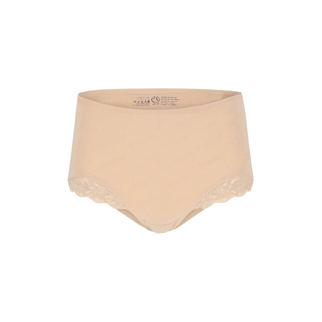 תחתון מחטב כותנה + תחרה