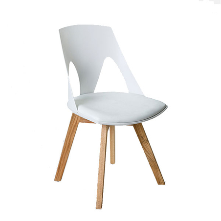 כיסא דגם אנג'י - לבן