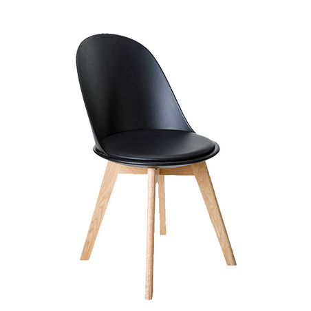 כיסא דגם סול - שחור