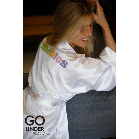 חלוק סאטן MENTOS PASTEL