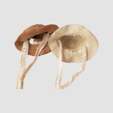 Straw hat BABY BUNNY