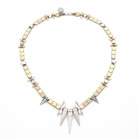 שרשרת טרויה - זהוב (מבריק)