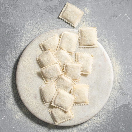 רביולי פולנטה ופרמזן