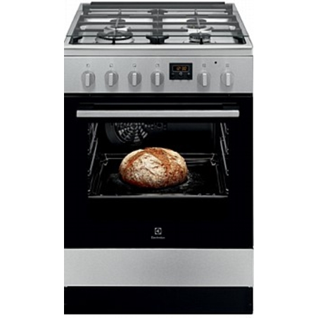 ‏תנור משולב כיריים Electrolux LKK620200X אלקטרולוקס