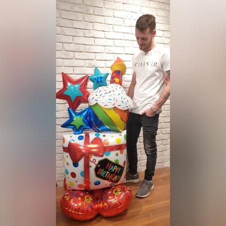 זר יומולדת ענק 116