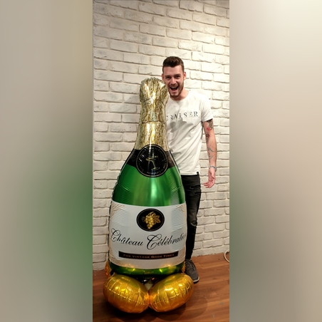 זר שמפנייה ענק 121