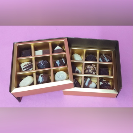 מארז מהודר - 18 פרלינים