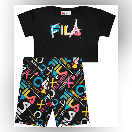 חליפת FILA לילדות (מידות 4-16 שנים) צבעוני