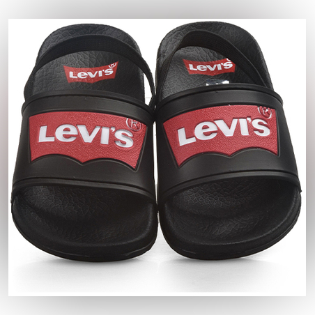 כפכפי LEVIS לילדים (מידות 22-39 ) - שחור