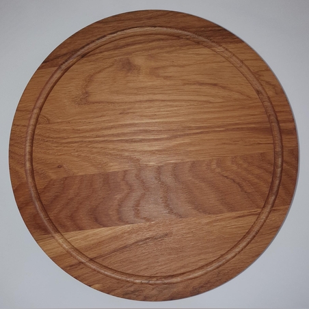 צלחת סטייק/בשרים עגולה גדולה  30 ס