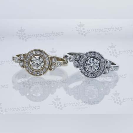 טבעת יהלום B10