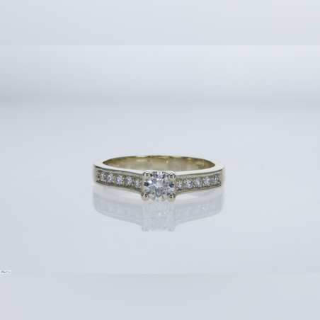 טבעת יהלום B1