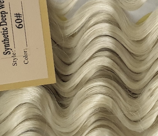 שיער סינתטי מתולתל (לא תפור)