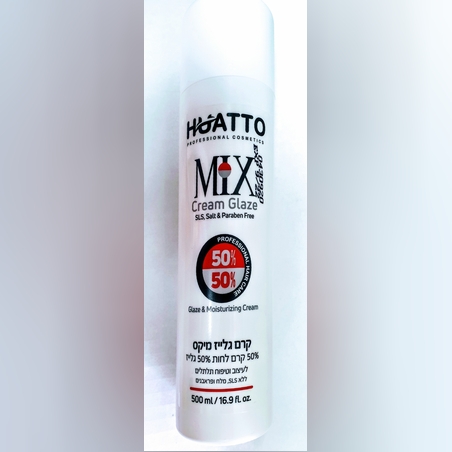 קרם גלייז מיקס 50/50