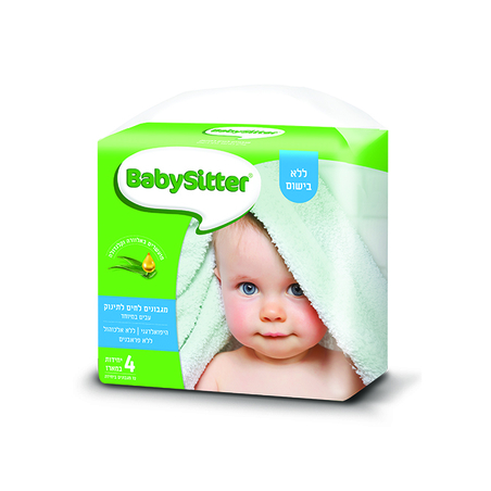 רביעיית מגבונים ללא בישום 