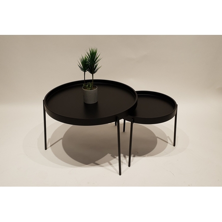 סט שולחנות לסלון דגם - מגש 