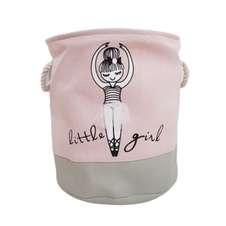 סל כביסה / אחסון - ורוד