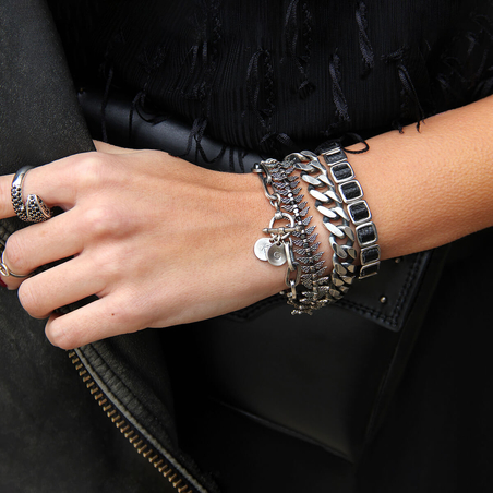 קומבינציית צמידים - Black Swan