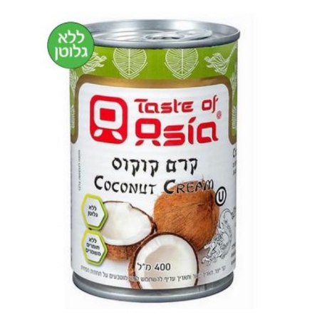 קרם קוקוס ללא חומר משמר - 400 מ