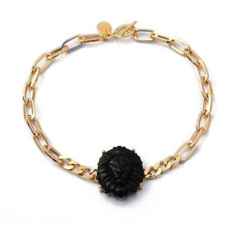 שרשרת גולד ליון - זהובה 