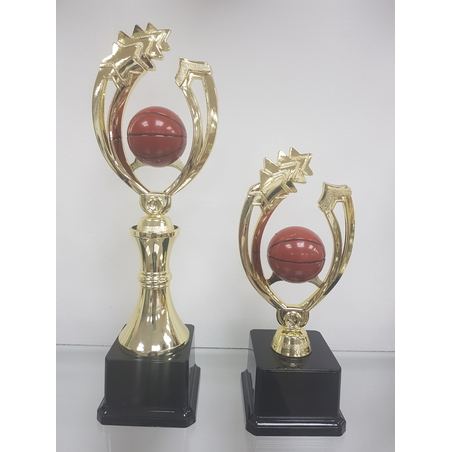 סט (2 יח ) גביע/פסלון  כדורסל  