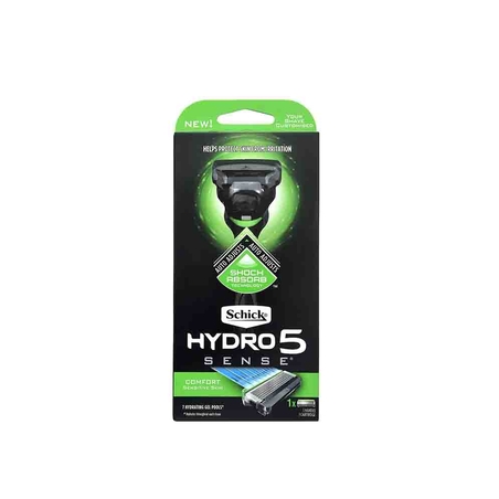 שיק היידרו 5 סנס מכשיר גילוח לגבר + סכין