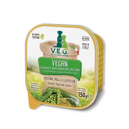 מעדן  VEG - זוקיני, אפונה ועדשים 