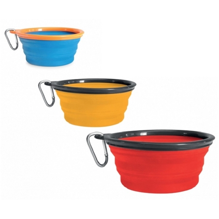 קערת סיליקון קמון מתכווצת לטיול 1000  מל'