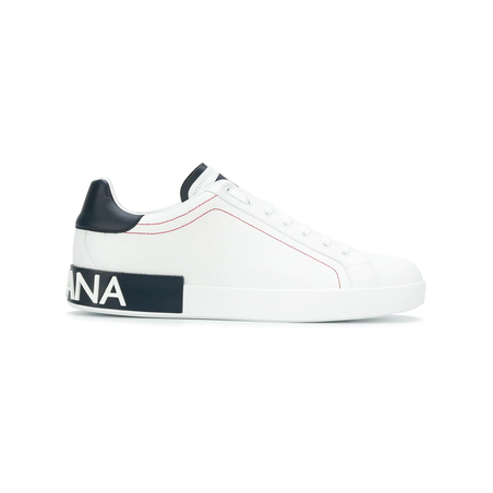 DOLCE & GABBANA - Portofino leather sneakers