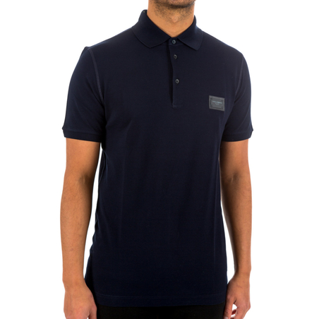 Dolce & Gabbana - Polo T-Shirt - navy