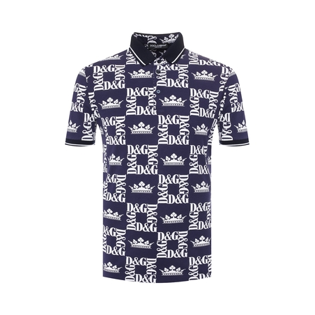 DOLCE & GABBANA - Polo shirt print