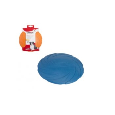 צלחת גומי מעופפת צפה במים