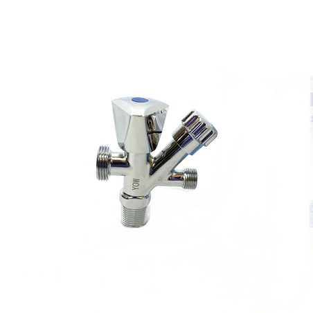 ברז זוויתי כפול