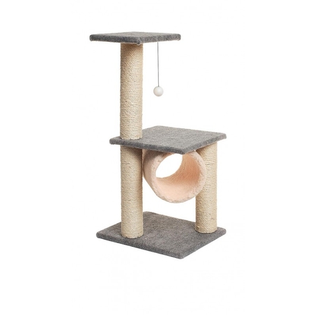 מגרדת לחתול קמון שלוש קומות עם בית גובה 86 סמ'