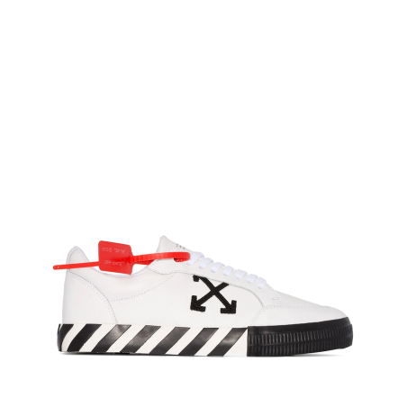 OFF-WHITE -LOW VULCANIZED SNEAKERS  -LEATHER