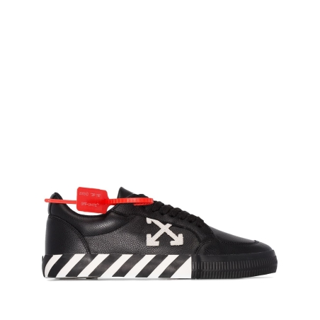 OFF-WHITE -LOW VULCANIZED SNEAKERS  -LEATHER 