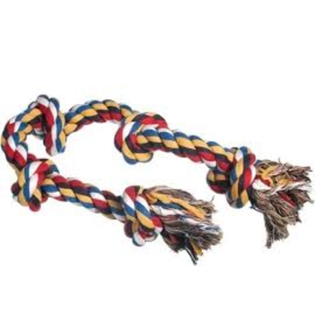 חבל משחק לכלב ׁחמישה  קשרים 