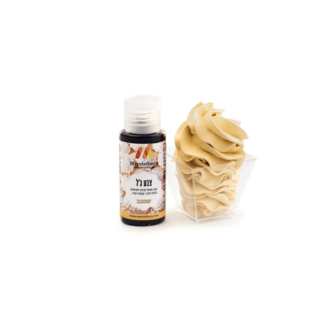 צבע מאכל ג'ל שנהב