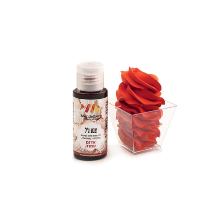 צבע מאכל ג'ל אדום עמוק