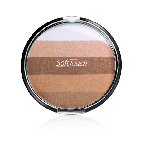 Soft Touch ברונזר בגודל ענק למראה זוהר  SUMMER PARTY , גוון 25