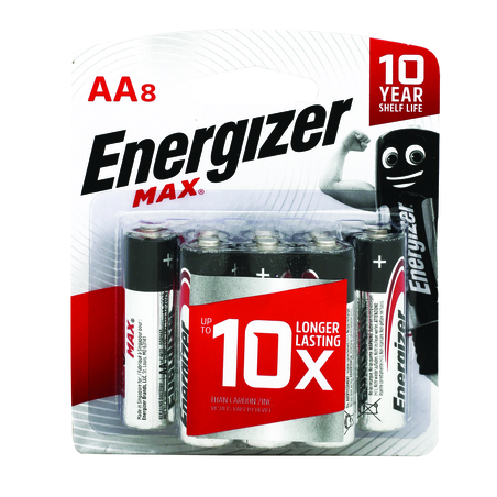 Energizer  סוללות מקס 1X8 AA